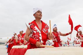 CHINA-SHAANXI-XI'AN-CHINA-CENTRAL ASIA SUMMIT-PRESIDENTS-ARRIVAL-PERFORMANCE (CN)