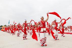 CHINA-SHAANXI-XI'AN-CHINA-CENTRAL ASIA SUMMIT-PRESIDENTS-ARRIVAL-PERFORMANCE (CN)