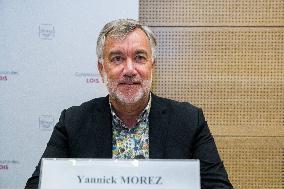 Yannick Morez Testifies In The Senate - Paris