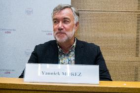 Yannick Morez Testifies In The Senate - Paris