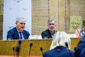 Yannick Morez Testifies In The Senate - Paris