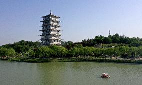 CHINA-SHAANXI-XI'AN-BAHE RIVER-AERIAL VIEWS (CN)