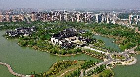 CHINA-SHAANXI-XI'AN-BAHE RIVER-AERIAL VIEWS (CN)