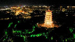 CHINA-SHAANXI-XI'AN-BAHE RIVER-AERIAL VIEWS (CN)