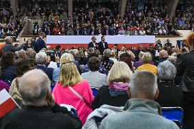 Krakow Hosts Joint Open Meeting With Donald Tusk And Rafal Trzaskowski