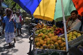 Daily Life Amid Hot Summer In Kolkata