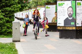 Daily Life In Bucha, Ukraine