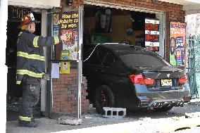 Vehicle Drives Into Krauszer's Store In Wallington, New Jersey Wednesday Afternoon