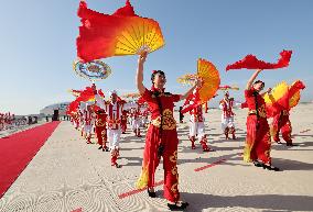 CHINA-SHAANXI-XI'AN-TURKMEN PRESIDENT-ARRIVAL (CN)