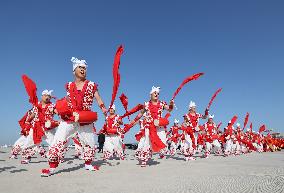 CHINA-SHAANXI-XI'AN-TURKMEN PRESIDENT-ARRIVAL (CN)