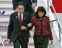 Japan PM Kishida arrives in Hiroshima for G-7 summit
