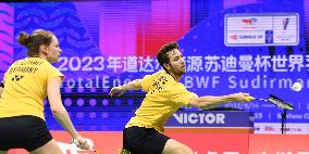 (SP)CHINA-SUZHOU-BADMINTON-SUDIRMAN CUP-GERMANY VS CANADA (CN)