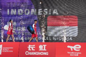 (SP)CHINA-SUZHOU-BADMINTON-SUDIRMAN CUP-INDONESIA VS THAILAND(CN)