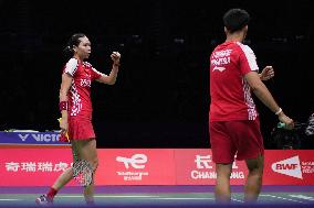 (SP)CHINA-SUZHOU-BADMINTON-SUDIRMAN CUP-INDONESIA VS THAILAND(CN)