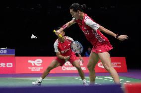 (SP)CHINA-SUZHOU-BADMINTON-SUDIRMAN CUP-INDONESIA VS THAILAND(CN)