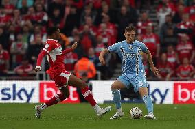 Middlesbrough v Coventry City: Sky Bet Championship Play-Off Semi-Final Second Leg