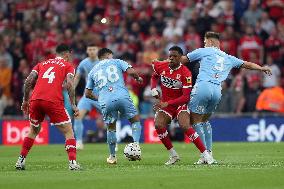 Middlesbrough v Coventry City: Sky Bet Championship Play-Off Semi-Final Second Leg