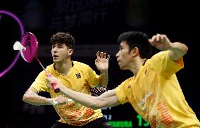 (SP)CHINA-SUZHOU-BADMINTON-SUDIRMAN CUP-GERMANY VS CANADA (CN)