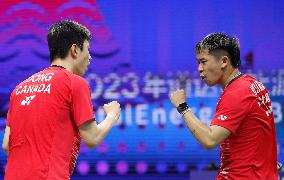 (SP)CHINA-SUZHOU-BADMINTON-SUDIRMAN CUP-GERMANY VS CANADA (CN)