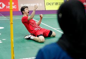 (SP)CHINA-SUZHOU-BADMINTON-SUDIRMAN CUP-GERMANY VS CANADA (CN)