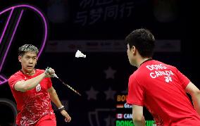 (SP)CHINA-SUZHOU-BADMINTON-SUDIRMAN CUP-GERMANY VS CANADA (CN)