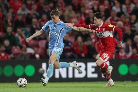 Middlesbrough v Coventry City: Sky Bet Championship Play-Off Semi-Final Second Leg