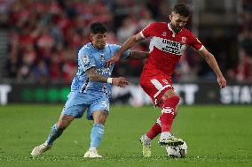 Middlesbrough v Coventry City: Sky Bet Championship Play-Off Semi-Final Second Leg