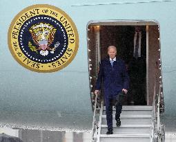 Biden arrives in Japan for G-7 summit