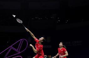 (SP)CHINA-SUZHOU-BADMINTON-SUDIRMAN CUP-GERMANY VS CANADA (CN)