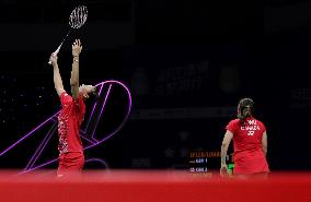 (SP)CHINA-SUZHOU-BADMINTON-SUDIRMAN CUP-GERMANY VS CANADA (CN)