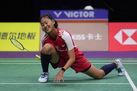 (SP)CHINA-SUZHOU-BADMINTON-SUDIRMAN CUP-INDONESIA VS THAILAND(CN)