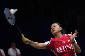 (SP)CHINA-SUZHOU-BADMINTON-SUDIRMAN CUP-INDONESIA VS THAILAND(CN)