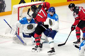 (SP)LATVIA-RIGA-2023 IIHF ICE HOCKEY WORLD CHAMPIONSHIP-CANADA VS KAZAKHSTAN