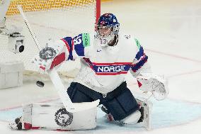 (SP)LATVIA-RIGA-2023 IIHF ICE HOCKEY WORLD CHAMPIONSHIP-LATVIA VS NORWAY