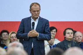 Krakow Hosts Joint Open Meeting With Donald Tusk And Rafal Trzaskowski