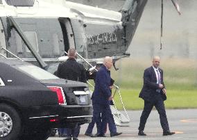Biden arrives in Hiroshima for G-7 summit