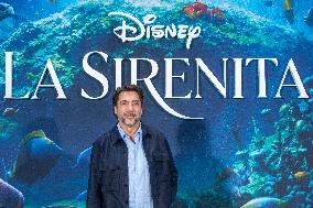 Javier Bardem at the premiere of The Little Mermaid - Madrid