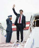Canadian PM arrives in Hiroshima for G7 summit