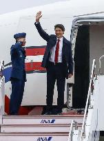 Canadian PM arrives in Hiroshima for G7 summit
