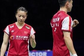 (SP)CHINA-SUZHOU-BADMINTON-SUDIRMAN CUP-CHN VS DEN (CN)