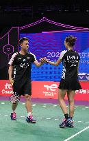 (SP)CHINA-SUZHOU-BADMINTON-SUDIRMAN CUP-SGP VS EGY (CN)