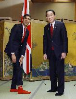 Kishida-Sunak talks in Hiroshima