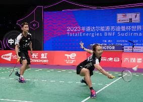 (SP)CHINA-SUZHOU-BADMINTON-SUDIRMAN CUP-SGP VS EGY (CN)