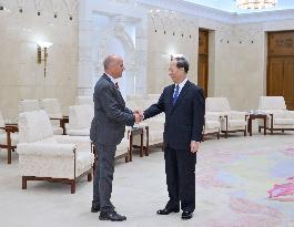 CHINA-BEIJING-SHI TAIFENG-PORTUGAL-COMMUNIST PARTY-MEETING (CN)