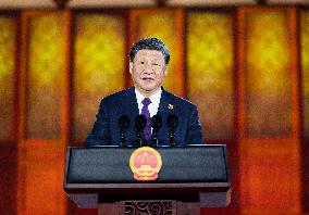 CHINA-SHAANXI-XI'AN-XI JINPING-CHINA-CENTRAL ASIA SUMMIT-WELCOME CEREMONY & BANQUET-ART PERFORMANCE (CN)