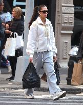 Sistine Stallone Grocery Shopping - NYC
