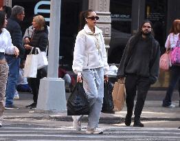 Sistine Stallone Grocery Shopping - NYC