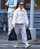 Sistine Stallone Grocery Shopping - NYC