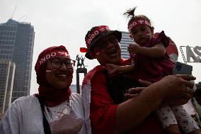 Victory Parade Of The Indonesia's National Football Team