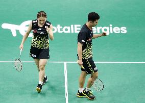 (SP)CHINA-SUZHOU-BADMINTON-SUDIRMAN CUP-QUARTERFINAL-THAILAND VS JAPAN (CN)